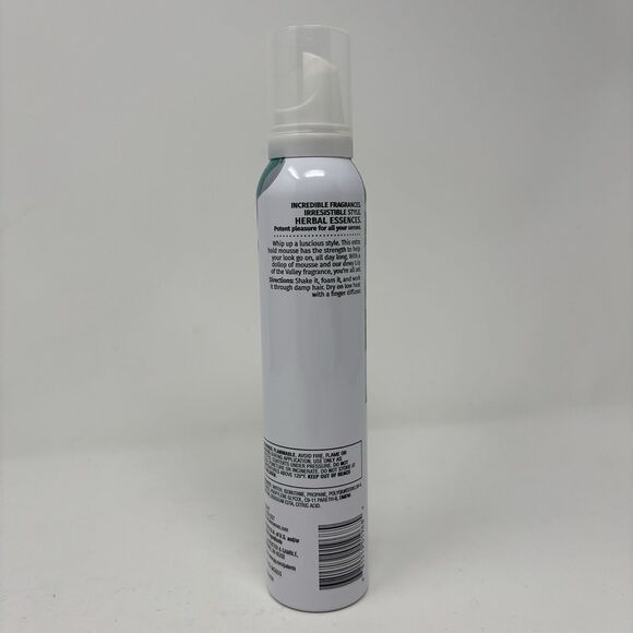 Herbal Essences Set Me Up Mousse Lily Of The Valley #3 Strong Hold 6.8 oz - Picture 2 of 4